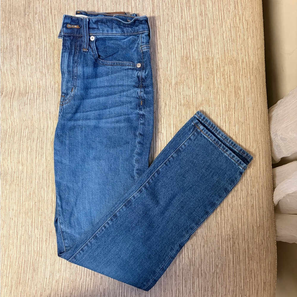Madewell high rise slim boy Jean
